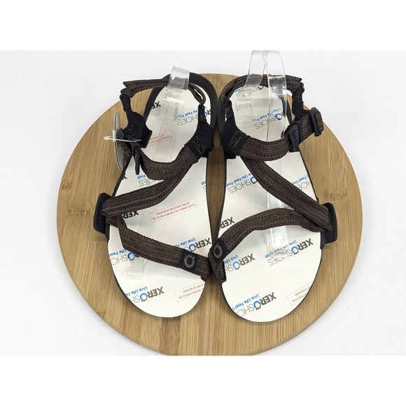 Xero Shoes Z-Trail EV Mens Sandals Multi Brown Minimalist Sport Hiking Size 10 - Picture 4 of 11